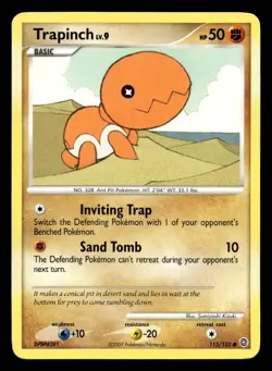 Trapinch 115/132 Common Secret Wonders Pokemon LP - Image 1