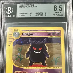 Gengar 13/165 Holo Expedition Rare Beckett WOTC Vintage Pokemon - Image 2
