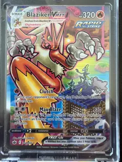 Blaziken VMAX 201/198 Chilling Reign Alternate Art Secret Rare Pokemon TCG - Image 1