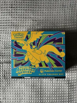 Pokemon TCG Ascended Heroes Pokemon Center ETB IN HAND - Sealed&New- Small Tear - Image 1