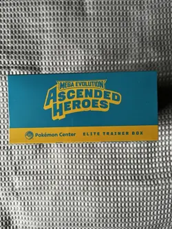 Pokemon TCG Ascended Heroes Pokemon Center ETB IN HAND - Sealed&New- Small Tear - Image 2