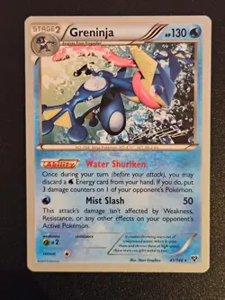 GRENINJA 41/146 HOLO R XY POKEMON NM/M - Image 1