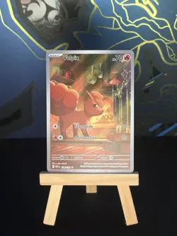 Pokemon TCG Vulpix 138/132 Illustration Rare Holo Me01: Mega Evolution English - Image 1