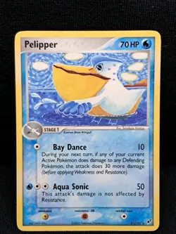 Pokemon TCG 2005 PELIPPER 21/107 EX DEOXYS ~ NON-HOLO RARE NM - Image 1