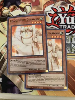 Koa'ki Meiru Guardian (2x) SESL-EN048 Super Rare 1st Edition NM Edison Yugioh - Image 1