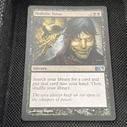 Diabetic Tutor M14 MTG TCG CARD NM - Image 1