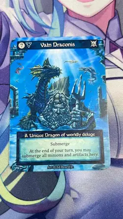 Vatn Draconis Unique Non-Foil Card Sorcery Contested Realm - Image 1