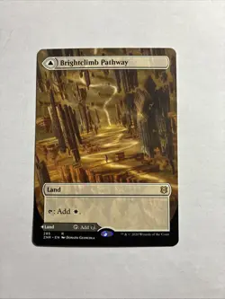 Brightclimb Pathway (Borderless) - Zendikar Rising MTG Plus Bonus Rare!!! - Image 1