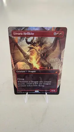 MTG Utvara Hellkite (RVR - M 0431) - Anime Borderless - Foil NM - Image 1