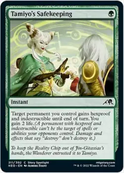 Tamiyo's Safekeeping (Regular, #211, NM) Kamigawa: Neon Dynasty (NEO), MTG - Image 1