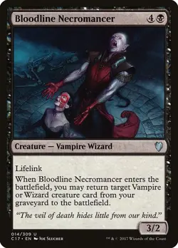 [MTG] Bloodline Necromancer (014) (C17) LP-HP - Image 1