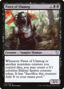 [MTG] Pawn of Ulamog (120) (C17) LP-HP - Image 1