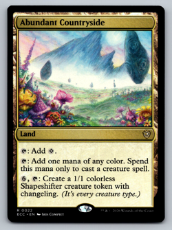 Abundant Countryside R 0022 Lorwyn Eclipsed Regular - Image 1