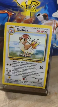 Tauboga 22/102 Basis Set Rare Pokemon Karten TCG De 🇩🇪 Lp Vintage - Image 1