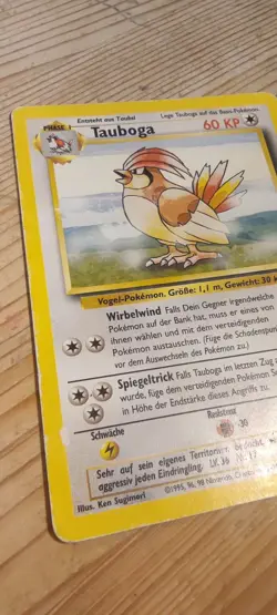 Tauboga 22/102 Basis Set Rare Pokemon Karten TCG De 🇩🇪 Lp Vintage - Image 3