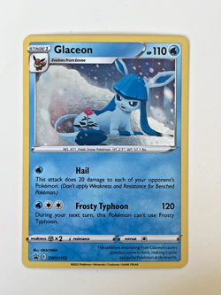 Glaceon - SWSH192 - Pokemon Sword & Shield Promo Ultra Rare Holo Card NM - Image 1