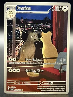 Persian 078/064 Illustration Rare SV: Shrouded Fable Pokemon TCG - LP - Image 1