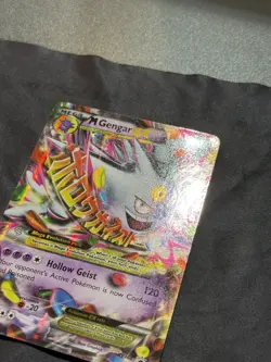 Pokemon M Gengar EX XY166 Holo Black Star Promo - Image 4