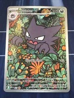 Pokemon TCG - Haunter 027 Illustration Rare Holo Mega Evolution Promo | NM - Image 1