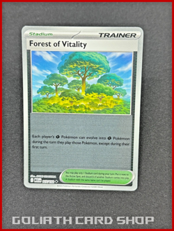 Forest of Vitality 117/132 Reverse Holo - ME01: Mega Evolution Pokemon TCG - Image 1