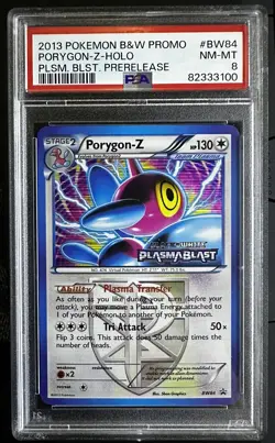 Pokemon TCG Porygon-Z Black & White BW84 Holo Promo Promo PSA 8 Near Mint-Mint - Image 1