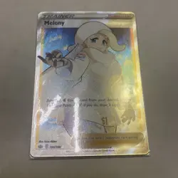 Pokemon TCG Melony Full Art Holo Card 195/198 Sword & Shield Chilling Reign NM - Image 1