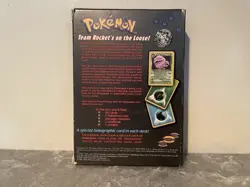 2000 Pokemon TCG Team Rocket - Devastation Theme Deck - Box Only - No Cards - Image 4