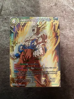 Dragon Ball Super Card Game Awakening Rage Son Goku BT1-059 SR - Image 1