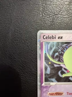 Pokemon TCG Celebi EX 17/17 Pop Series 2 Non-Holo Rare Card 2005 LP - Image 5