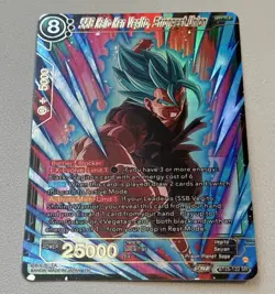 SSB Kaio-Ken Vegito, Strongest Union BT25-122 SR Gold Dragon Ball Super CCG Card - Image 4