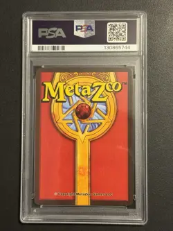 Metazoo Valentines Day Promo Chibi Grim Reaper 2/12 Full Holo Card PSA 9 MINT - Image 2