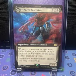 Vincent Valentine // Galian Beast - Extended Art NM, English MTG Final Fantasy - Image 1