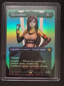 Tifa Lockhart (Borderless 391) (FOIL) - NM - FINAL FANTASY - Image 1