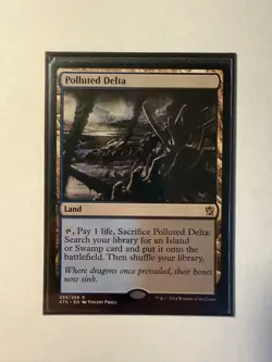 Polluted Delta Khans of Tarkir Regular - Image 1