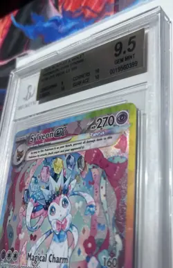 Pokemon TCG - Sylveon EX #156 - Primastic Evolutions - SIR - BGS 9.5= PSA 10 - Image 4