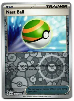 Nest Ball 181/198 - Scarlet & Violet Uncommon Pokemon TCG Reverse Holo - M/LP - Image 1