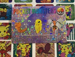 Pokemon Charizard Vintage Pocket Monsters Vending HOLO Prism Sticker 99 Nintendo - Image 2
