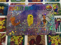 Pokemon Charizard Vintage Pocket Monsters Vending HOLO Prism Sticker 99 Nintendo - Image 3