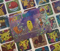 Pokemon Charizard Vintage Pocket Monsters Vending HOLO Prism Sticker 99 Nintendo - Image 4