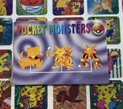 Pokemon Charizard Vintage Pocket Monsters Vending HOLO Prism Sticker 99 Nintendo - Image 5