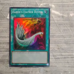 Yu-Gi-Oh Harpie's Feather Duster EG01-EN022 Super Rare NM/MINT - Image 1