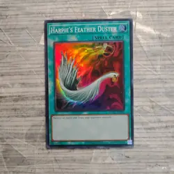 Yu-Gi-Oh Harpie's Feather Duster EG01-EN022 Super Rare NM/MINT - Image 2