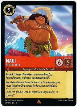 114/204 Disney Lorcana - Das erste Kapitel (TCG) - Deutsch - R Non Foil NM - Image 1