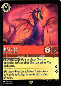 113/204 Disney Lorcana - Das erste Kapitel (TCG) - Deutsch - L Non Foil NM - Image 1