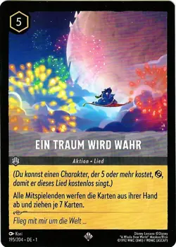 195/204 Disney Lorcana - Das erste Kapitel (TCG) - Deutsch - VR NON Foil NM - Image 1