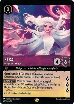 042/204 Disney Lorcana - Das erste Kapitel (TCG) - Deutsch - L Non Foil NM - Image 1