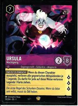 059/204 Disney Lorcana - Das erste Kapitel (TCG) - Deutsch - L Non Foil NM - Image 1