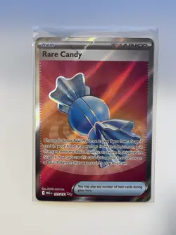 Pokemon TCG Mega Evolution Trainer Holo Card 175/132 Rare Candy - Image 1