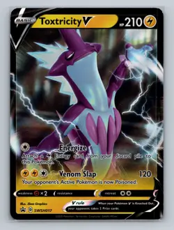 Pokemon SWSH: Sword & Shield Promo Cards #SWSH017 Toxtricity V - Image 1