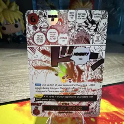 Bandai Koby Honesty Impact Holo Event Card OP11-018 One Piece CCG - Image 1